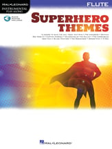 Superhero Themes Instrumental Play-Along Flute BK/Online Audio cover